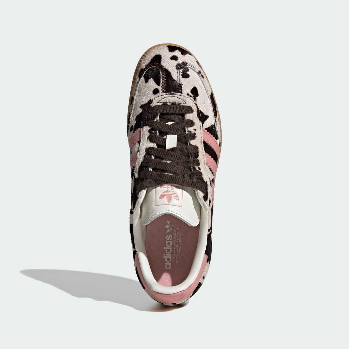 Adidas Samba OG Cow Dark Brown Wonder Mauve Cloud White