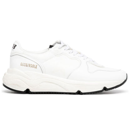 Golden Goose Bio Based Running Sole Sneaker in optical white