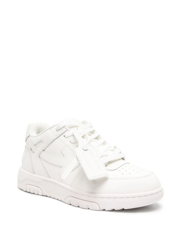 Off-White Out Of Office Calf Leather Triple White