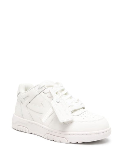Off-White Out Of Office Calf Leather Triple White