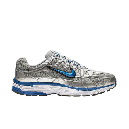 Nike P 6000 Metallic Silver White Black Team Royal Low