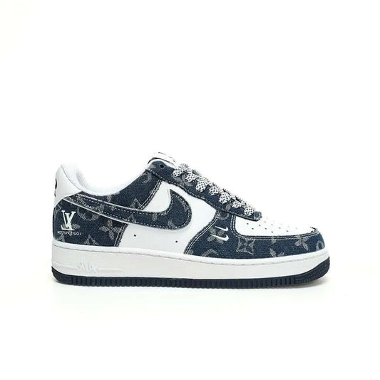Nike Air Force 1 x Louis Vuitton "Denim Blue_Unique Store