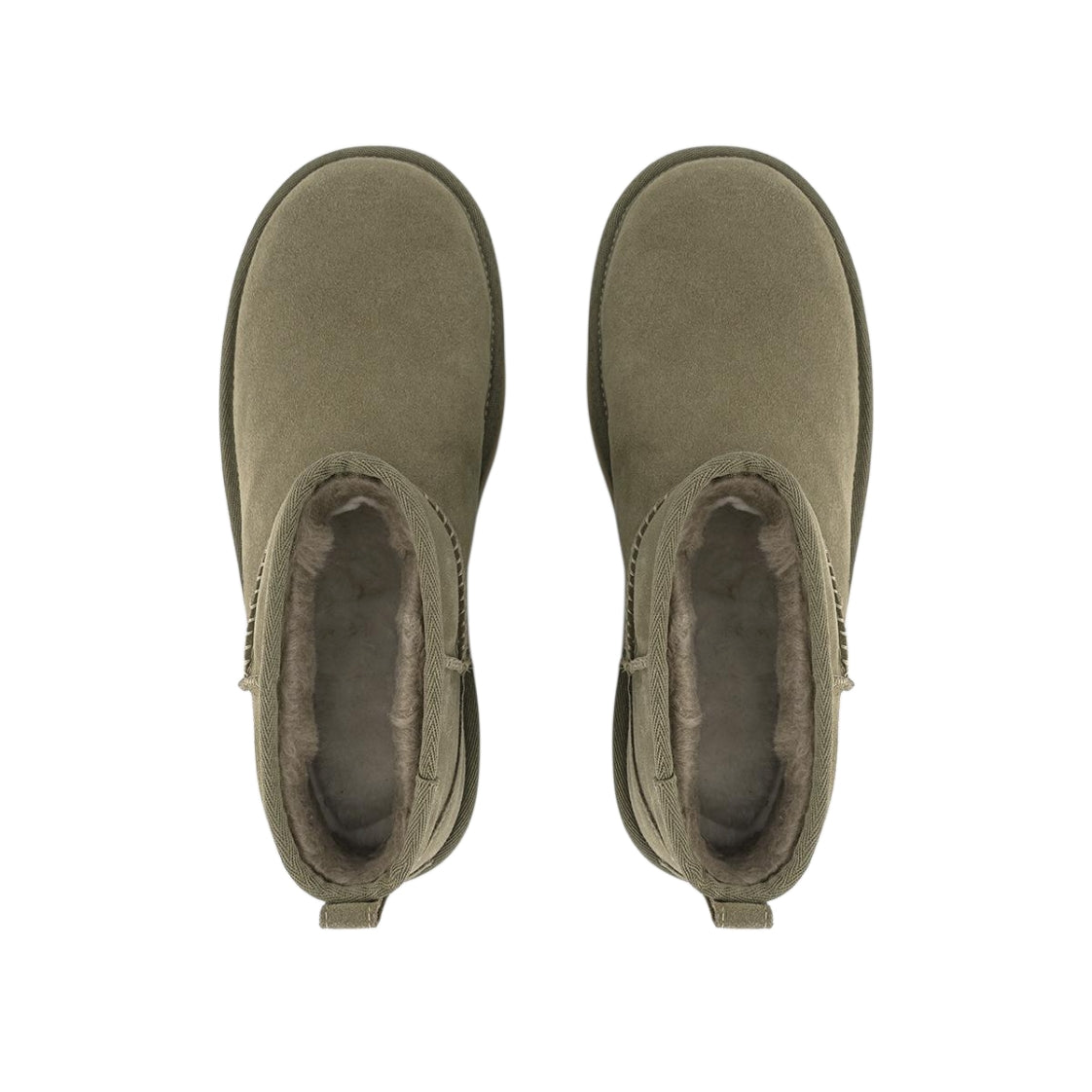 UGG Ultra Mini Platform Boot in the Moss Green