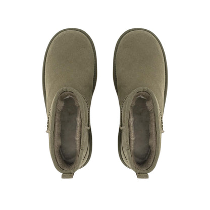 UGG Ultra Mini Platform Boot in the Moss Green