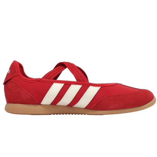 Adidas Barreda Mary Jane Better Scarlet Off White ballet falts