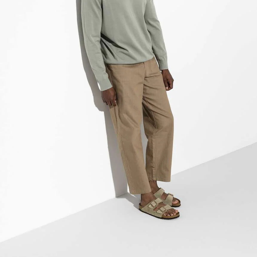 Birkenstock Arizona Weichbettung Veloursleder Taupe