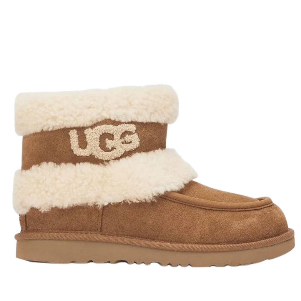 UGG Ultra Mini UGG Fluff boot Chestnut