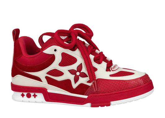 Louis Vuitton LV Skate Sneaker Red White_Unique Store