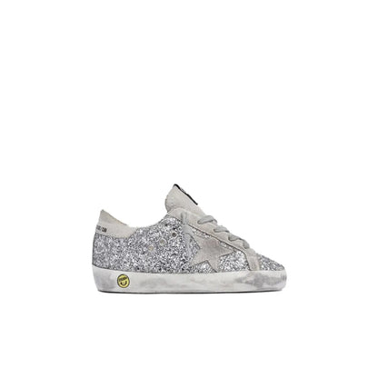 Golden Goose glitter Silver Kids Sneakers