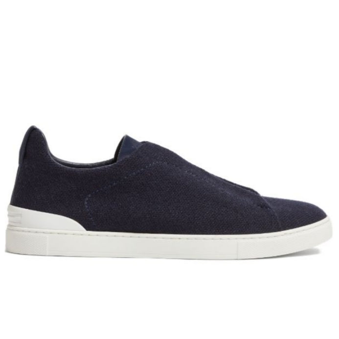 Zegna Triple Stitch Oasi sneakers navy blue