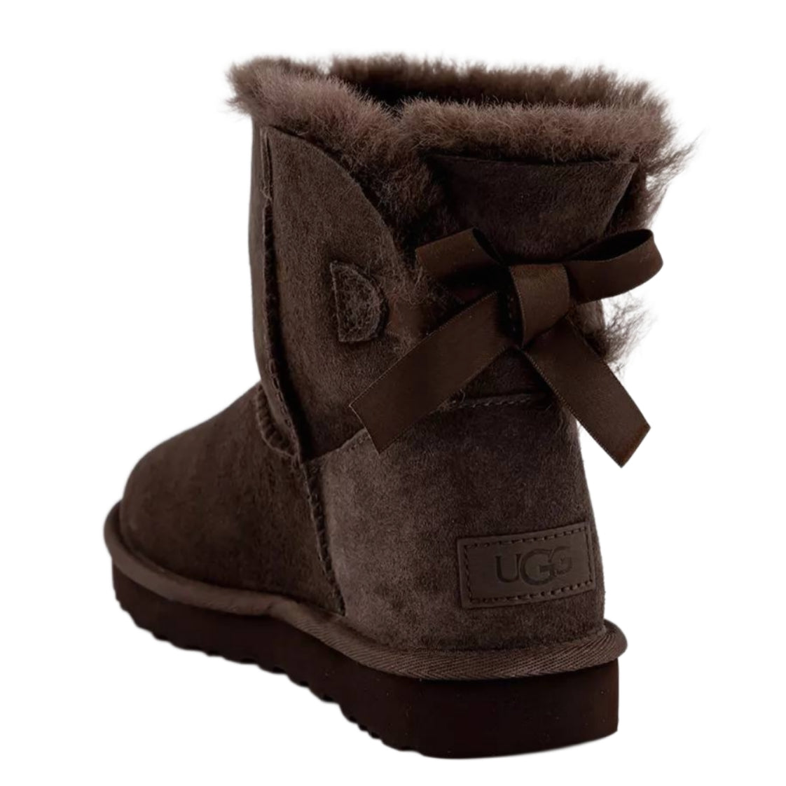 UGG Mini Bailey Bow I boot in a brown