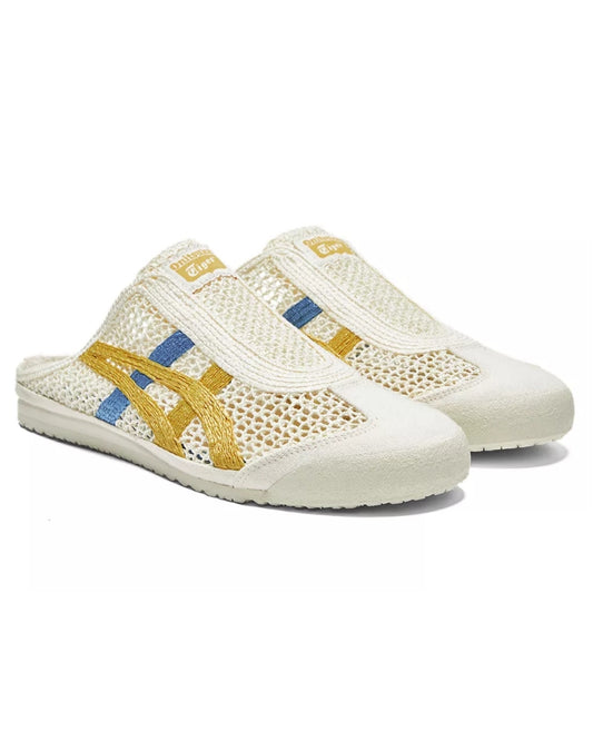 Onitsuka Tiger Mexico 66 SABOT Pure Silver Cream Mustard