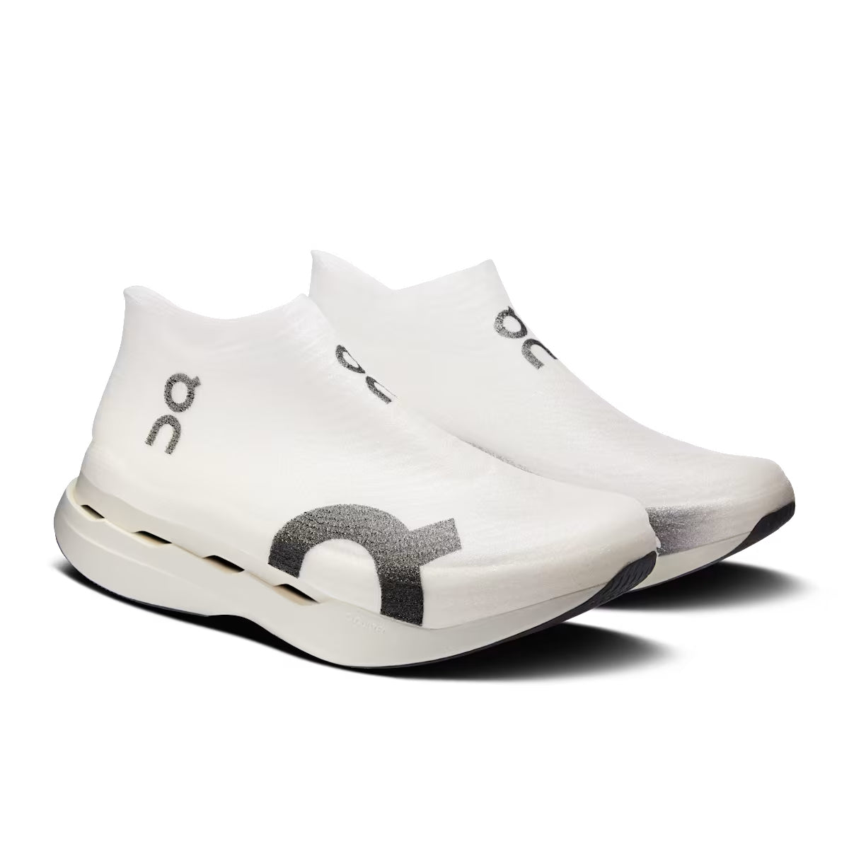 On Cloudboom Light Spray Strike White Black