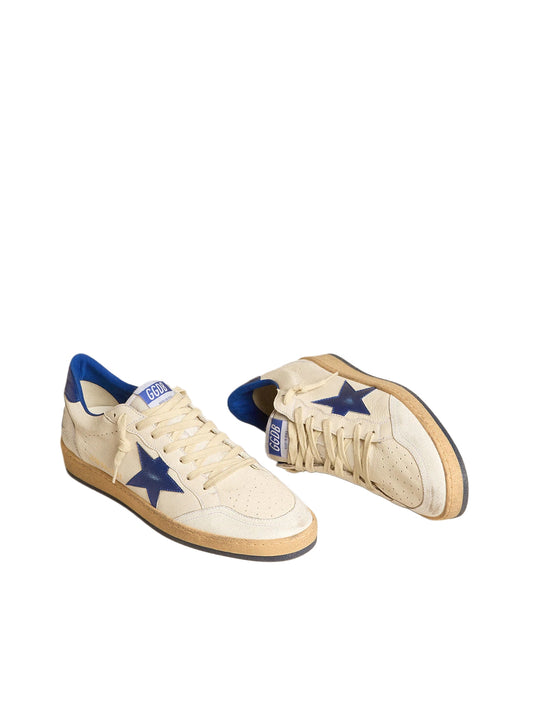 Golden Goose Ball-Star with blue star and gold heel tab