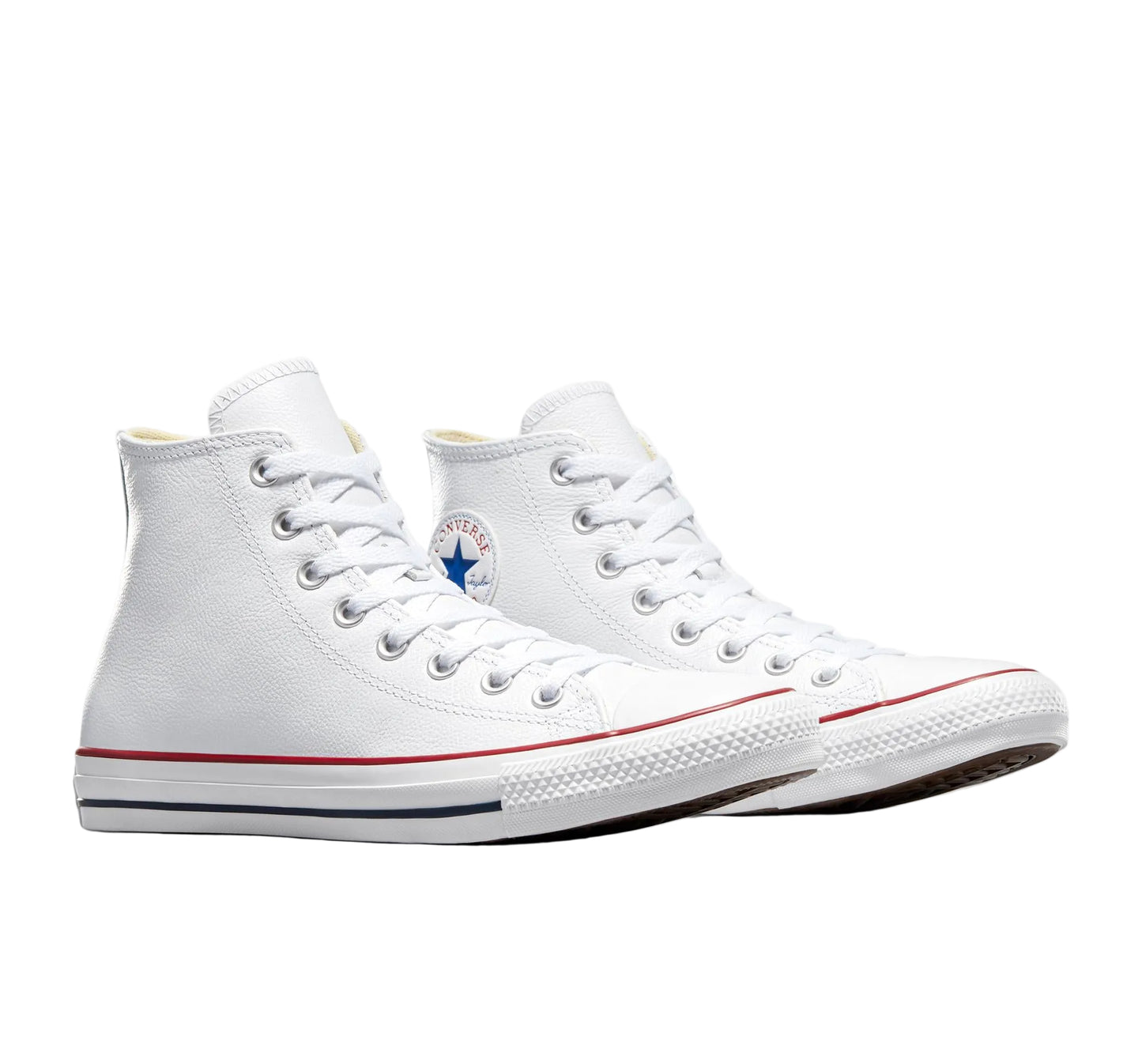 Converse Chuck Taylor All Star High in White Red