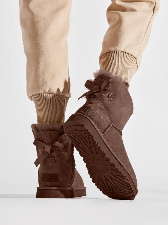 UGG Mini Bailey Bow I boot in a brown