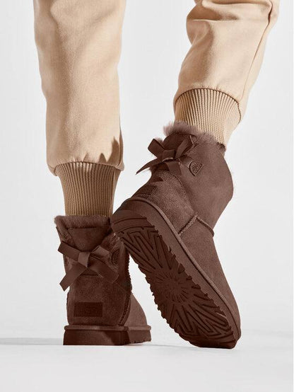 UGG Mini Bailey Bow I boot in a brown