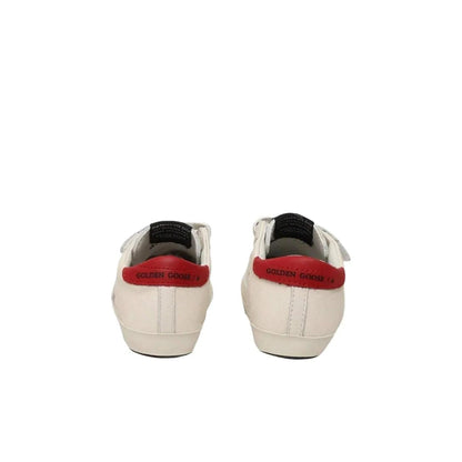 Golden Goose Baby School White Red Kids Sneakers