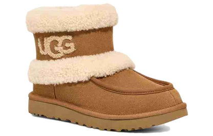 UGG Ultra Mini UGG Fluff boot Chestnut