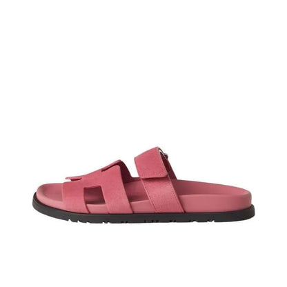 Hermès Chypre in Pink and Suede