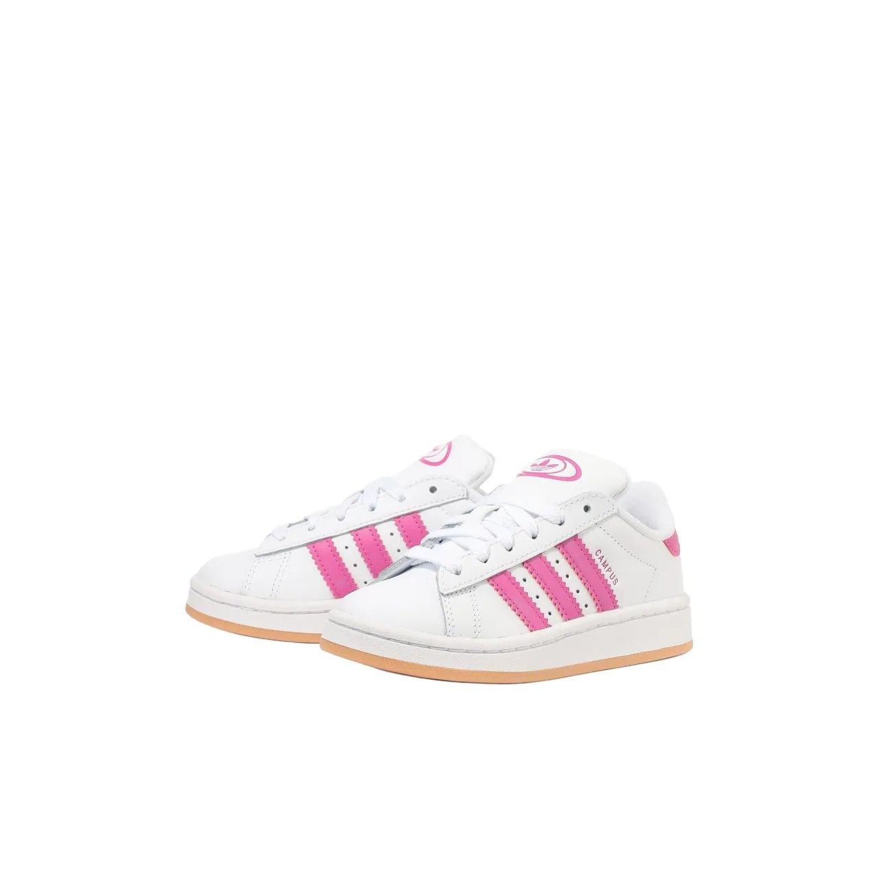 Adidas Campus O0s White Semi Lucid Fuchsia Kids Sneakers