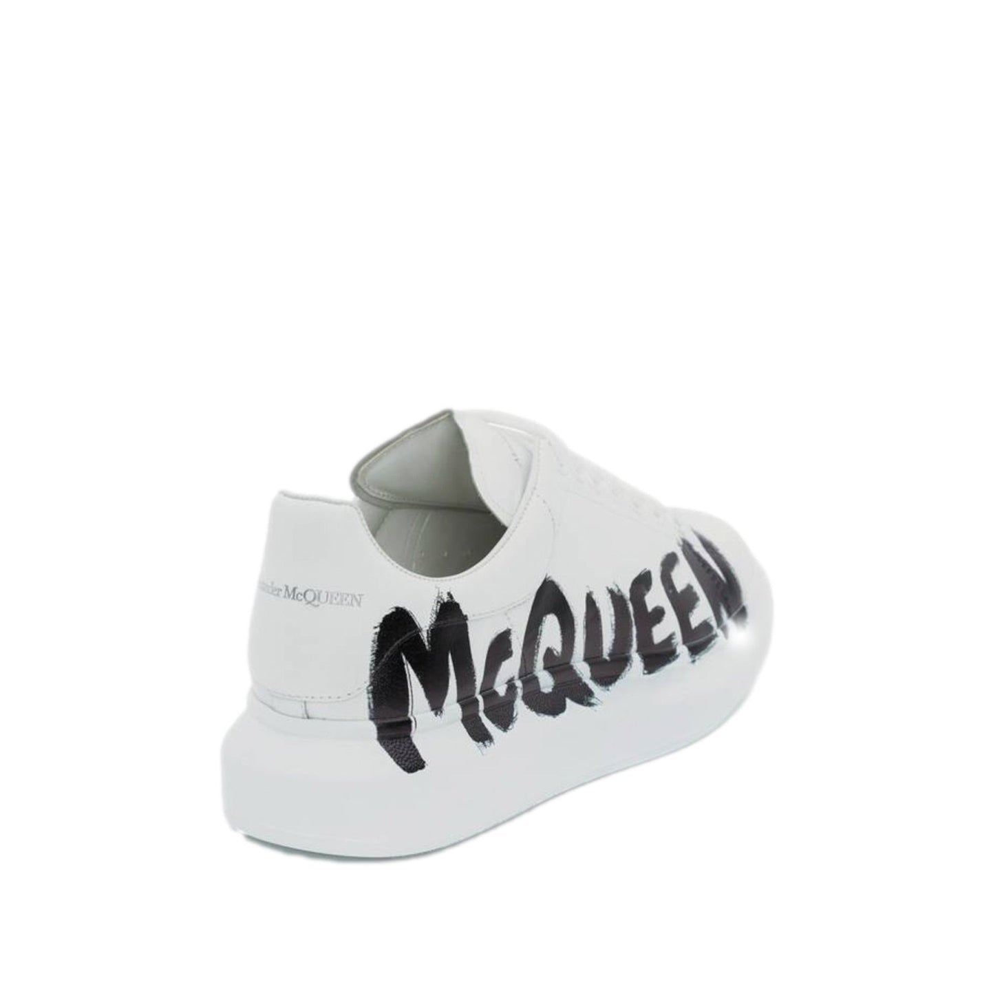 Alexander McQueen Oversized Graffiti White Black