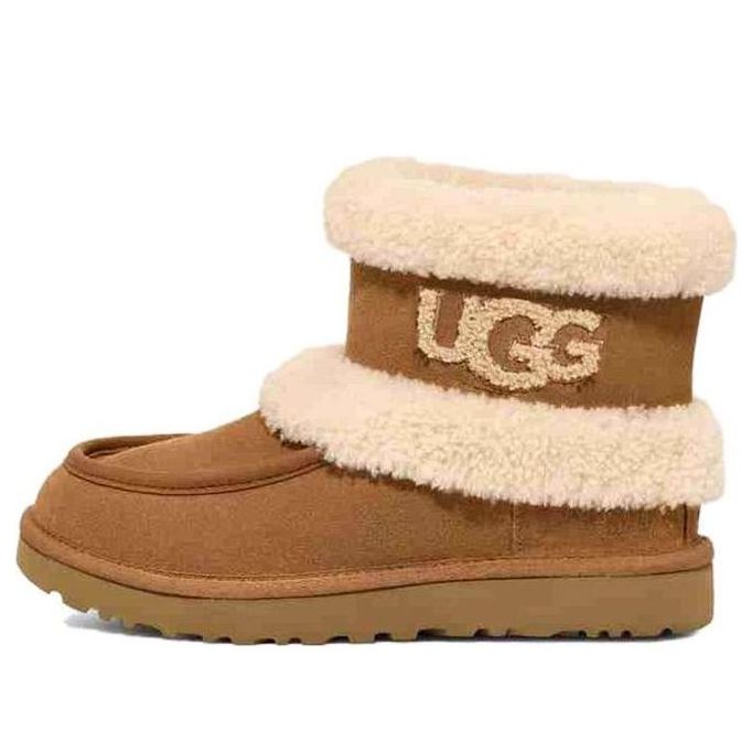 UGG Ultra Mini UGG Fluff boot Chestnut