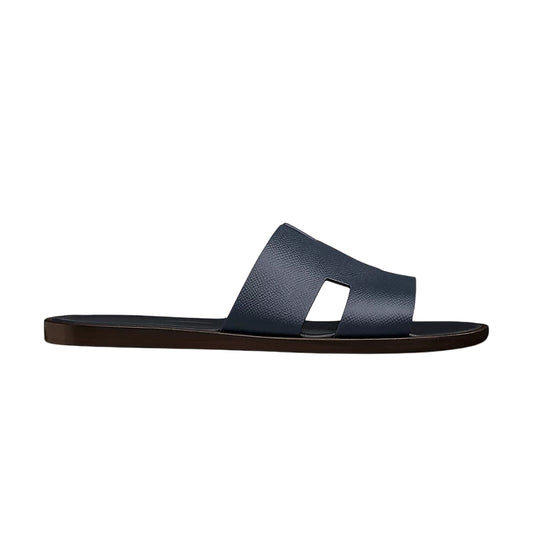 Hermès Izmir Sandals Navy