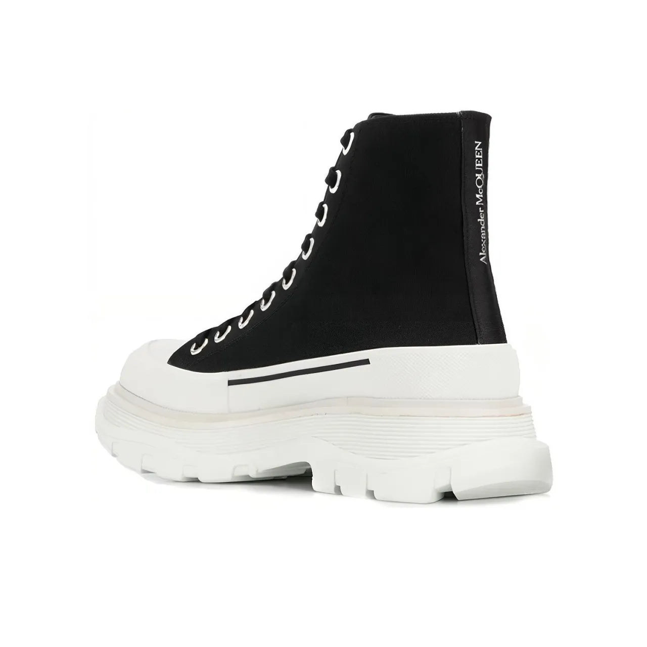 Alexander McQueen Tread Slick White boots