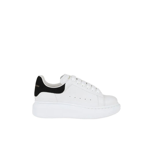 Alexander McQueen Oversized Ivory Black Leather_Unique Store