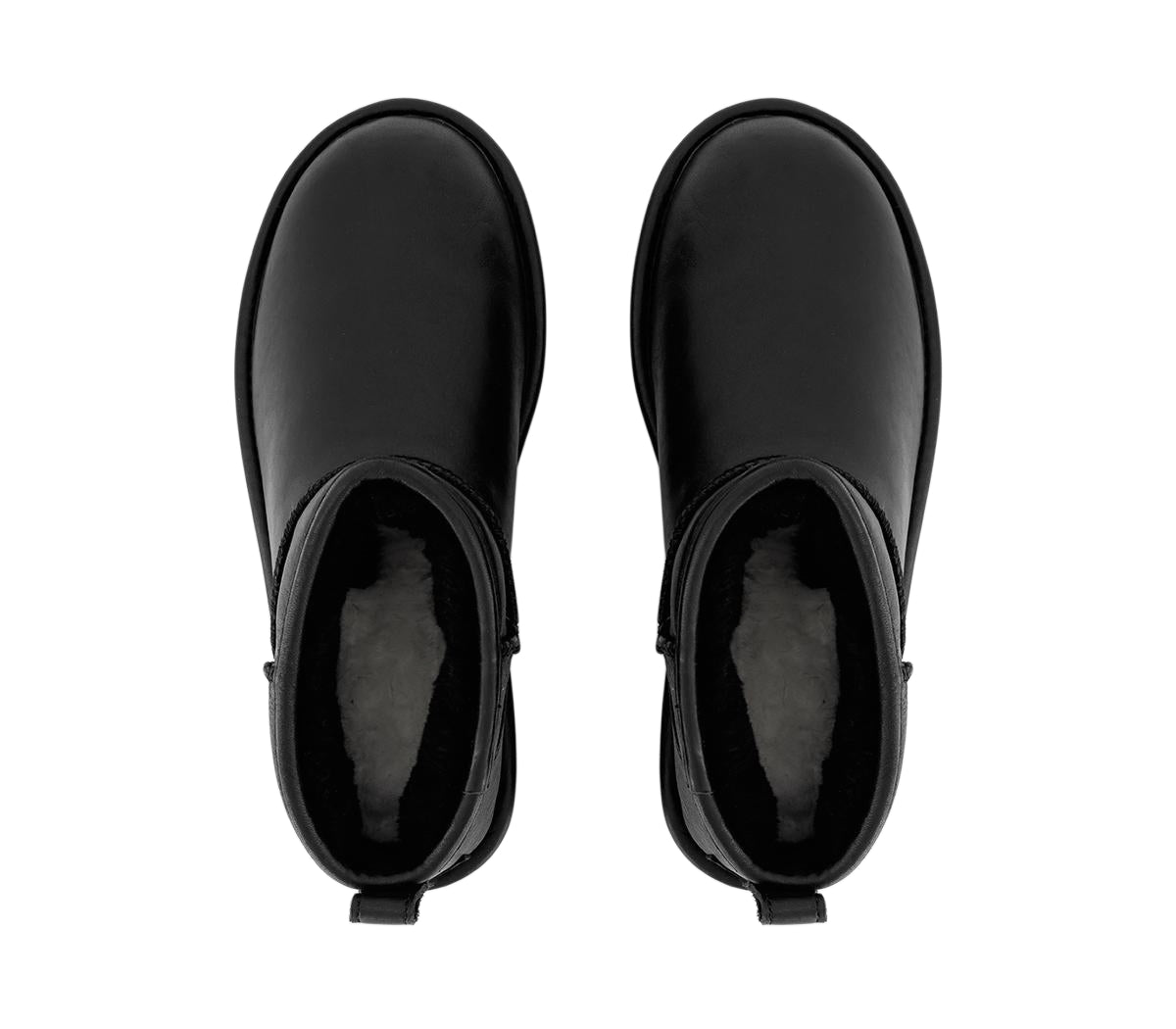 UGG Classic Ultra Mini Leather Boots All Black