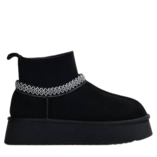 UGG Tazz Knit boots black