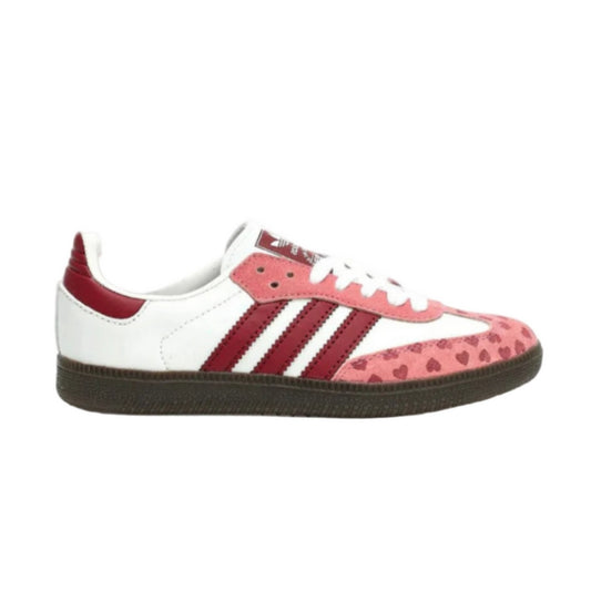 Adidas OG SAMBA X CDG White Red Kids Sneakers