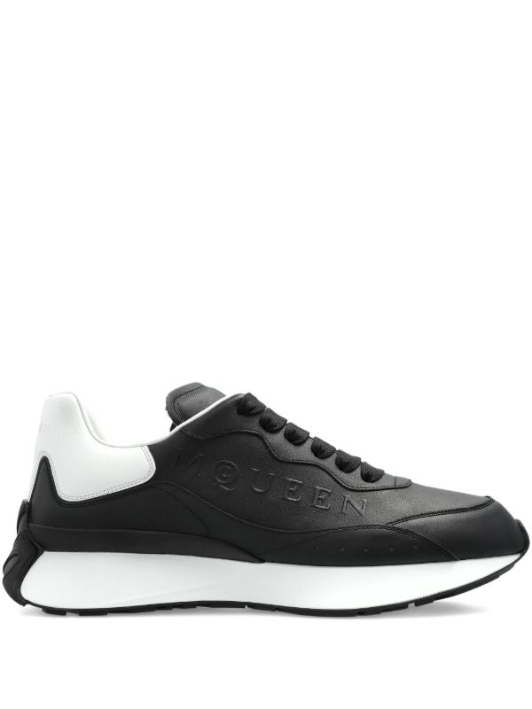 Alexander McQueen Sprint Runner in Black White