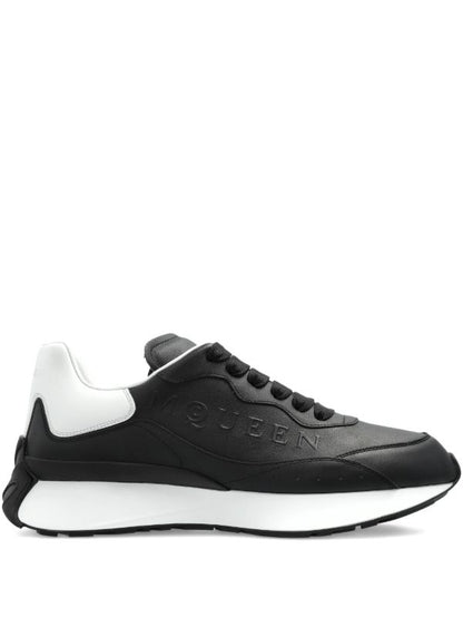 Alexander McQueen Sprint Runner in Black White