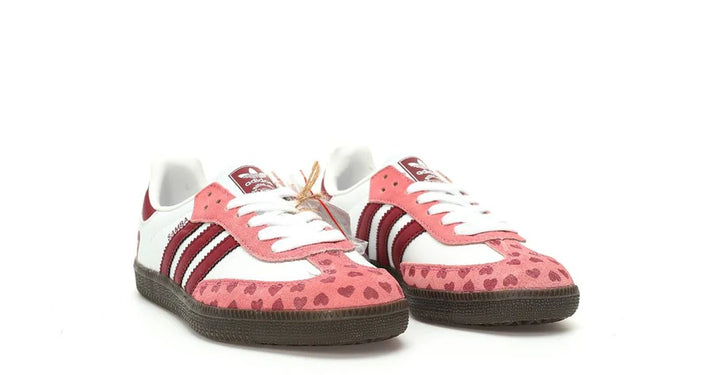 Adidas OG SAMBA X CDG White Red Kids Sneakers