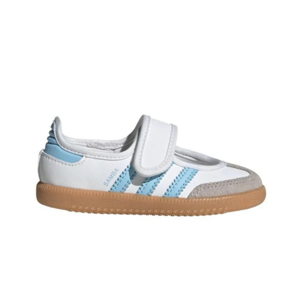 Adidas Samba Jane White Clear Sky Kids Sneakers