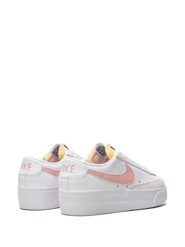 Nike Blazer Low Premium White Pink sneakers