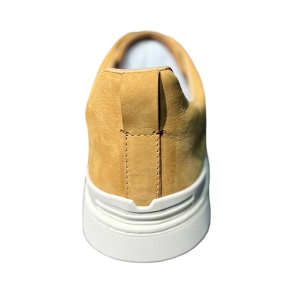 ZEGNA Crocodile Leather Triple Stitch Secondskin tan