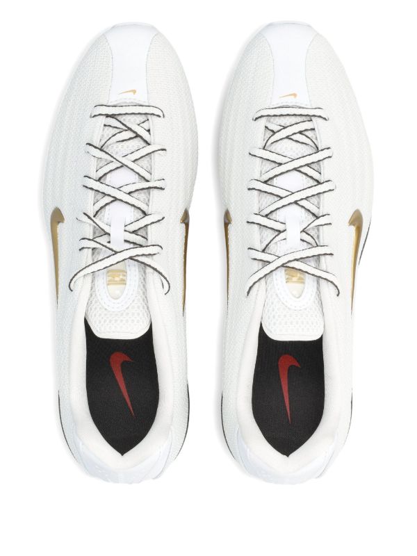 Nike SHOX Z White Metallic Gold Sneakers