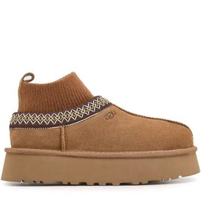 UGG Tazz Knit Platform boot chestnut