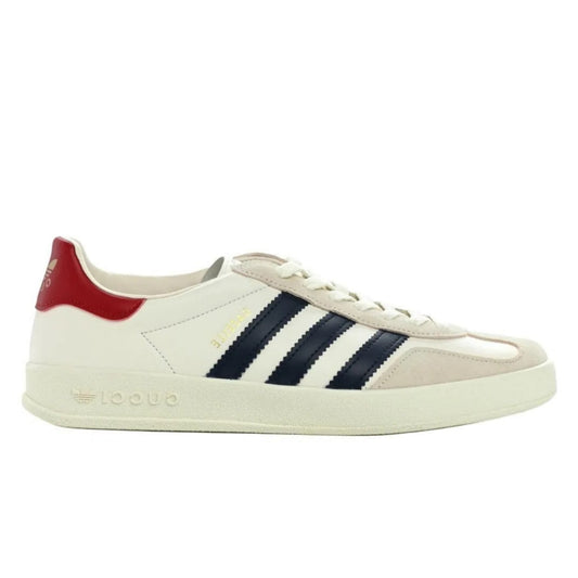 Gucci X Adidas Gazelle White Sneakers