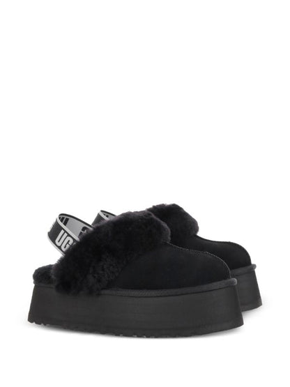 UGG Funkette platform slipper black