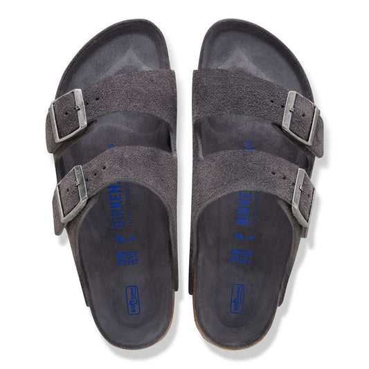 Birkenstock Arizona Soft Footbed
Suede Leather Charcoal Tonal FB