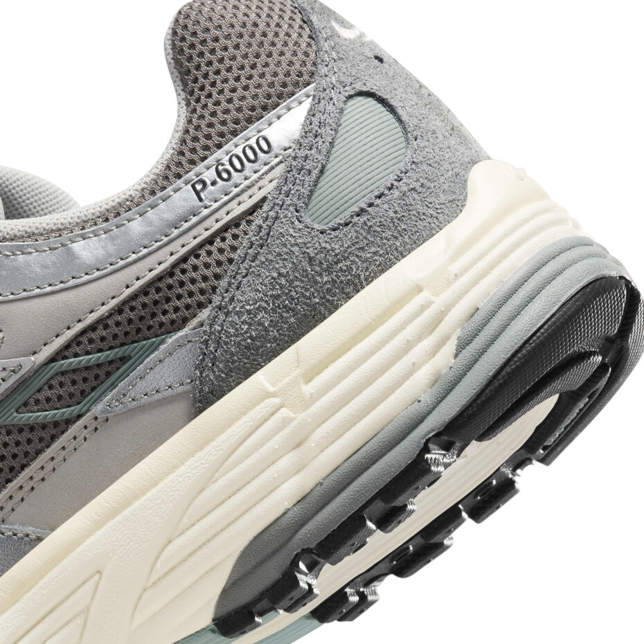 Nike P 6000 Flat Pewter Light Iron Ore Metallic Silver White