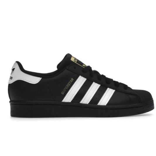 Adidas Superstar Core Black Cloud White Gold