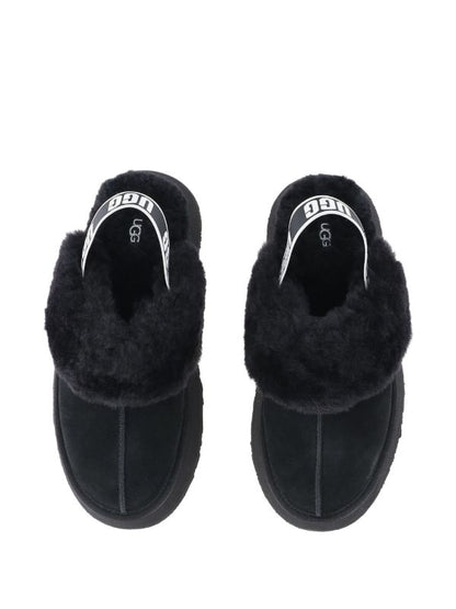 UGG Funkette platform slipper black