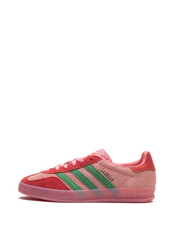 Adidas Gazelle Indoor Semi Pink Spark Preloved Scarlet