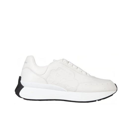 Alexander McQueen Sprint Runner in White Black_Unique Store