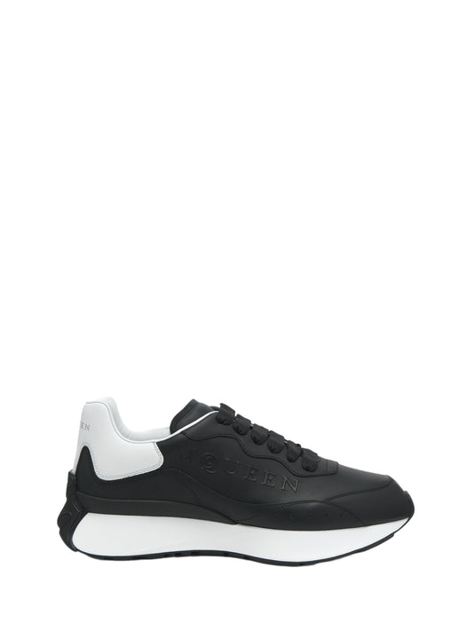 Alexander McQueen Sprint Runner in Black White_Unique Store